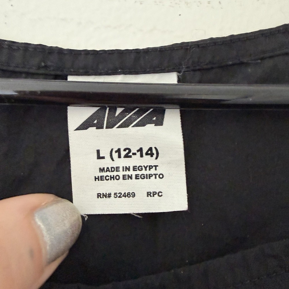 Black Nylon Utility Dress L Zip‎ Pockets Belted Minimalist Gorpcore Techwear - Picture 6 of 9